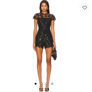[Alice + Olivia] Lace jumpsuit